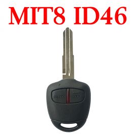 2 Buttons 434 MHz Remote Key For Mitsubishi - MIT8 ID46