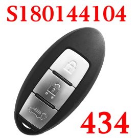(434 MHz 4A chip) KR5S180144104 3 Buttons Smart Keyless Go Key for Nissan New Teana X-Trail