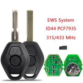 (315/433MHz) PCF7935 Transponder Buttons Remote Key for BMW EWS