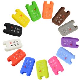 Silicone Cover for Volvo V40/S80L/XC60/XC70/S60L/V60 Car Keys - 5 Pieces