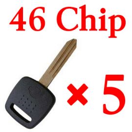 Transponder key for Nissan with 46 chip 5pcs