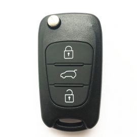 3 Button Flip Remote Key Shell Big Trunk TOY48 Laser Blade for KIA (5pcs)