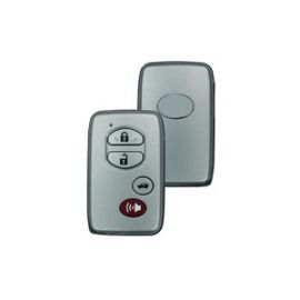 4 Buttons Smart Key Shell for Toyota - Pack of 5