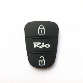 3 button Remote Keys Rubber Button Pad for Kia Rio 10 pcs