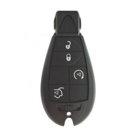 4 Buttons Remote Shell without Panic for Jeep Dodge Chrysler Fobik - Pack of 5