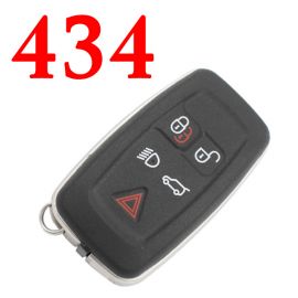 Smart Card Remote Key Fob 5 Button 433MHz with PCF7953 Chip for Range Rover AH42-15K601-BG