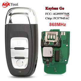 (868MHz) 8T0959754K Keyless Smart Key For Audi A4 A5