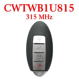 315 MHz 3+1 Buttons Smart Proximity Key for Nissan Sentra Sunny Versa 2013-2016 - CWTWB1U815
