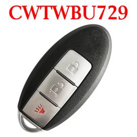 (315Mhz) CWTWBU729  2+1 Buttons Smart Proximity Key for Nissan 2007-2013 Pathfinder Rouge Versa - CWTWBU729 / 624 / 735