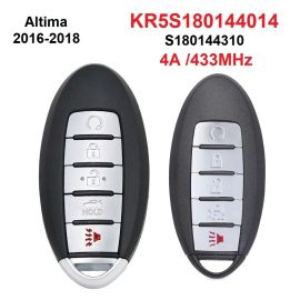 (434MHz) (4A Chip) S180144310 KR5S180144014 Smart Proximity Key For Nissan Altima Maxima 2016-2018