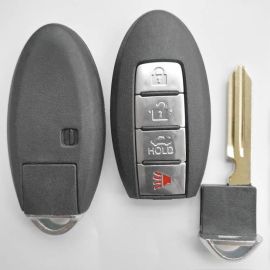 4 Buttons Remote Key Shell for Nissan 5 pcs