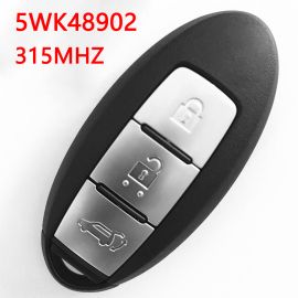 3 Button 315 MHz Smart Proximity Key for Nissan Skyline - PCF7952A - 5WK48902