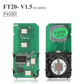 Lonsdor FT20-F433D 433.92MHz Toyota 4D Smart Key PCB