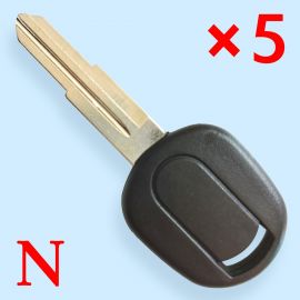 Transponder Key Shell DW04R for Chevrolet Optra (5pcs)