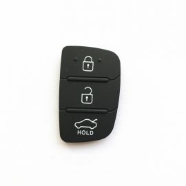 3 Buttons Remote Rubber for Hyundai 10 pcs