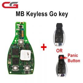 CG Mercedes FBS3 BGA Keyless-Go One-key start 315MHZ and 433MHZ with Key Shell