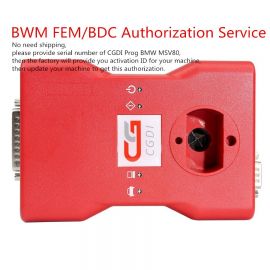 BWM FEM/BDC Authorization for CGDI Prog BMW MSV80