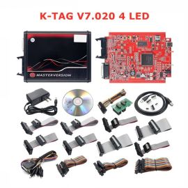 New 4LED Red PCB K-T-AG 7.020 EU Online Version SW V2.25 No Token Limited with GPT cable