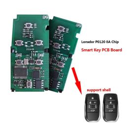 Lonsdor FT03-P0120B6 FT03-P0120B5 8A Chip Smart Key PCB for Toyota Alphard Vellfire Alpha MPV Car Frequency Convertible