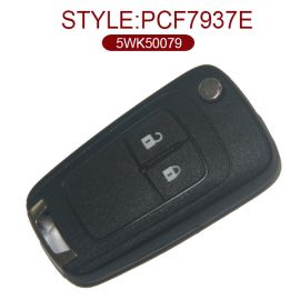 AK022003 for Holden Flip Remote Control Key 2 Button 433MHz PCF7937E 5WK50079