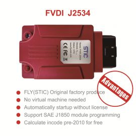 SVCI J2534 FVDI J2534 for FOR-D/MAZ-DA/TOYO-TA/HON-DA/Jang-uar/Lan-dRover stop update