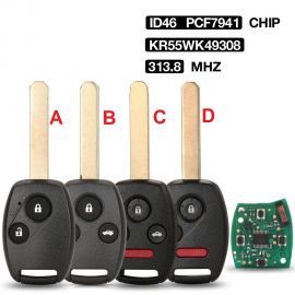 (313.8Mhz) KR55WK49308 Remote Key for Honda Pilot Accord 2008-2015