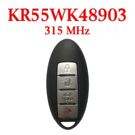 (315MHz) KR55WK48903 3+1 Buttons Smart Proximity Key for Nissan Altima Maxima 2007-2014