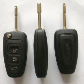 3 Button Flip Remote Key Shell for Ford Mondeo (5pcs)