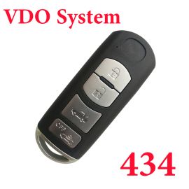 3+1 Buttons 433.92 MHz Smart Proximity Key For Mazda (VDO) - Keyless Go