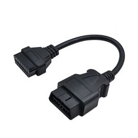 30cm Car OBD OBD2 ELM327 Extension Cable Auto Connector for Launch X431 Diagnostic Tool