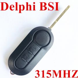 2 Button Flip Key For Fiat 500 / Dodge (Delphi BSI) 315MHZ PCF7946A / HITAG 2 / 46 CHIP