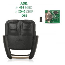 3 Buttons 434 MHz Remote Control Key For Opel