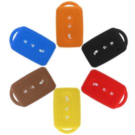Silicone Cover for 2 Buttons Nissan Micra Car Keys - 5 Pieces