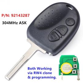(304Mhz) 92143287 Remote Key For Chevrolet Lumina/Buick/Holden