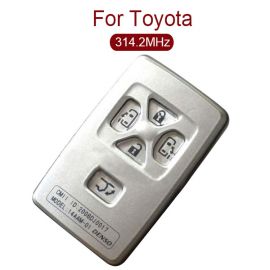 (271451-0780) 314.2 MHz 5 Button for Toyota Alphaprevia Zoncode USA (2013)