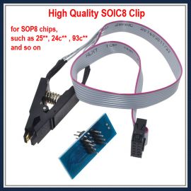 High quality SOIC8 SOP8 Test Clip For EEPROM 93CXX/25CXX/24CXX in-circuit programmingEC062