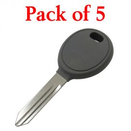 Transponder Key Shell for Chrysler Jeep Dodge (5pcs)