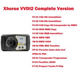 (ship from Europe) Original Xhorse VVDI2 Commander Key Programmer Full Version for VW/Audi/BMW/Porsche/PSA all functions activated