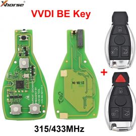 (with 200 points) Xhorse VVDI BE Key Pro Improved Version XNBZ01EN PCB with Key Shell