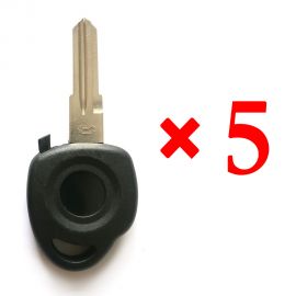 Transponder Key Shell for Chevrolet Korian (5pcs)