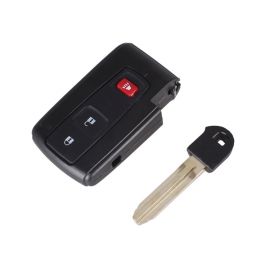 3 Buttons Remote Key Shell for Toyota Prius 5 pcs