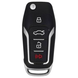 XHORSE XEFO01EN Super Remote Key Ford Style Flip 4 Buttons Built-in Super Chip English Version 5pcs/lot