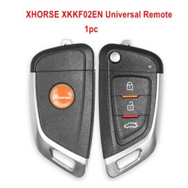 XHORSE XKKF02EN Universal Remote Car Key with 3 Buttons for VVDI Key Tool