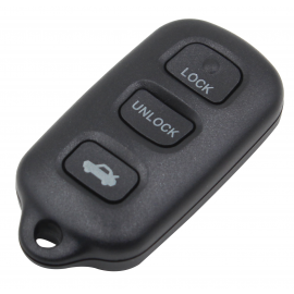 3+1 Buttons Key Shell For Toyota Circle Type - 5 pcs