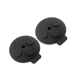 3 Buttons Key Shell Rubber Pad for Smart  - 10 pcs