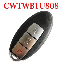 (315MHz) CWTWB1U808  2+1 Buttons Smart Proximity Key for Nissan Cube Juke Leaf Quest Versa Note 2011-2018