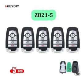 Universal ZB21-5 KD Smart Key Remote for KD-X2 - Pack of 5