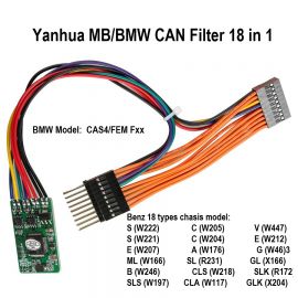 Original Yanhua MB/BMW CAN Filter 18 in 1 BMW CAN Filter MB CAN Filter 18in1