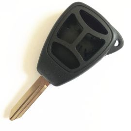 4 Buttons Remote Key Shell Big Button for Jeep Chrysler Dodge  without battery holder  - 5 pcs