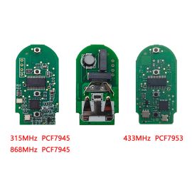 (315/433/868 MHz) PCF7945 Smart Key PCB For BM CAS4 FEM BDC